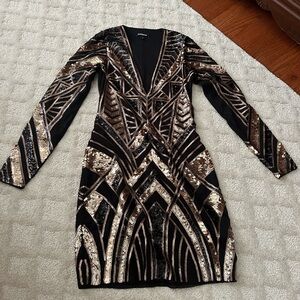 Express XS dress worn once perfect condition